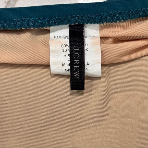 J. Crew | Women’s Teal Blue Bikini Bottoms 2-piece Swimsuit Suit Small - Picture 12 of 12